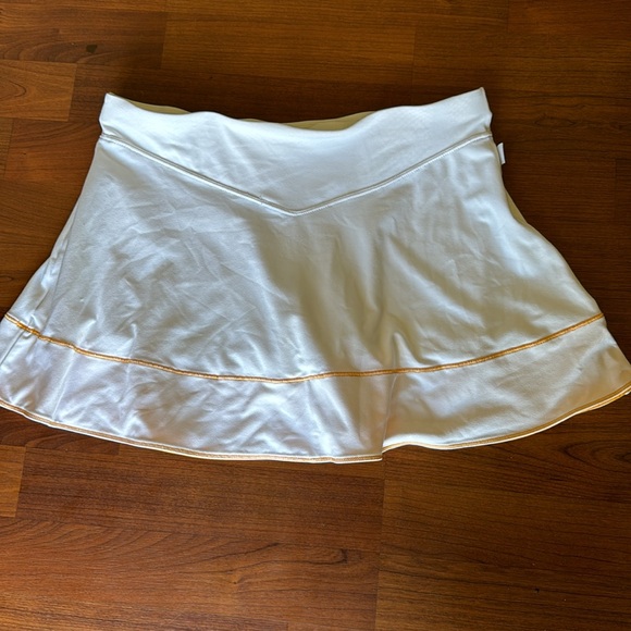 White and yellow original nike skirt - Picture 4 of 6